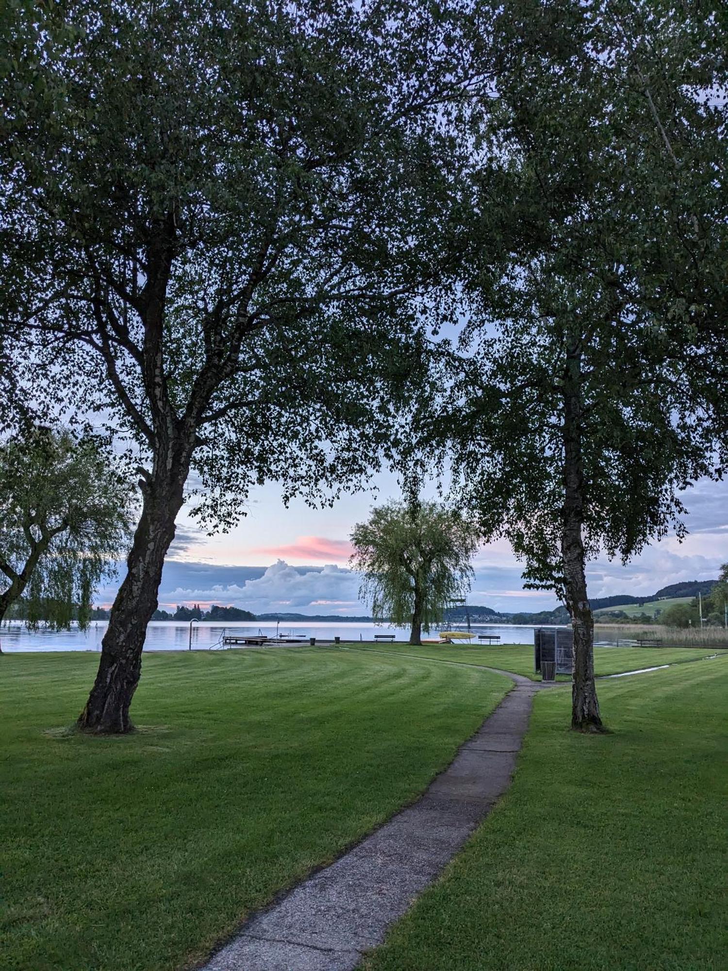 Ferienwohnungen Am See Obertrum am See Eksteriør bilde